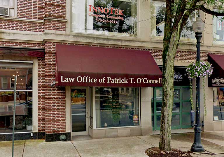 Bloomsburg Office | Patrick O'Connell Law